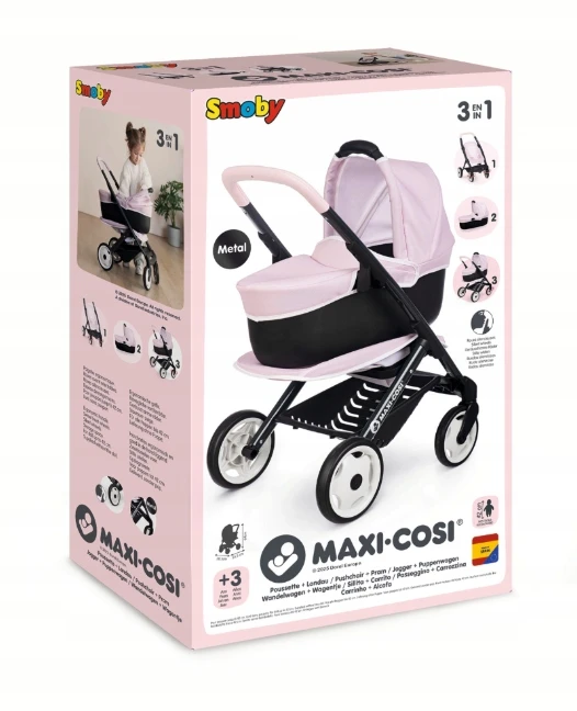 Lėlių vežimėlis Smoby Maxi-Cosi Quinny 7600253117