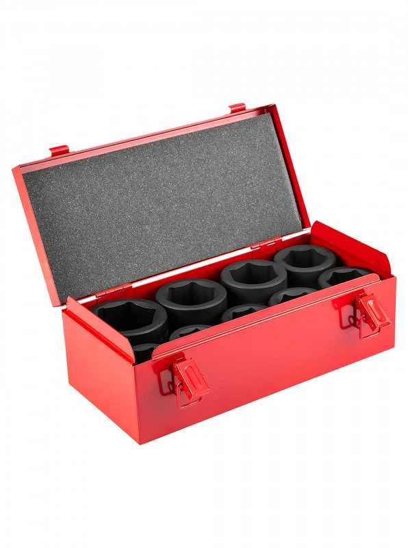 Neo Šešiakampių antgalių rinkinys 1" 27-50mm, 9 vnt