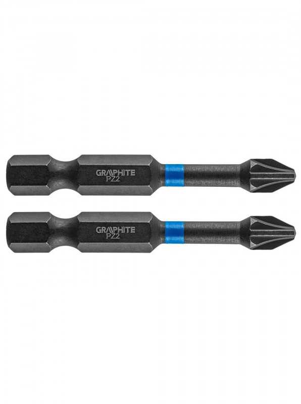 Smūginiai antgaliai GRAPHITE PZ2 50 mm (2 vnt.)