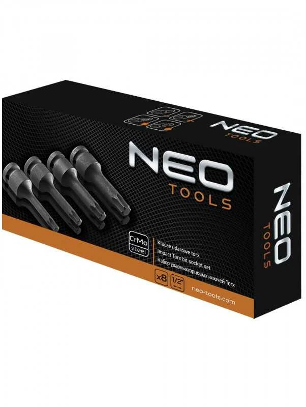 Smūginiai Torx antgaliai NEO 08-712 (9 vnt.) 1/2"