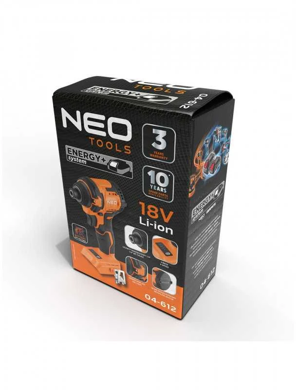 Smūginis atsuktuvas NEO 04-612 18V 300Nm