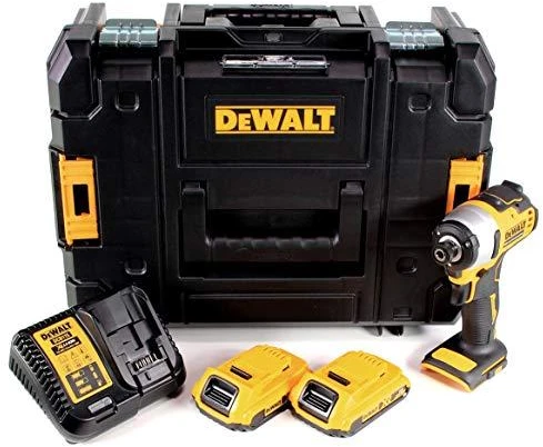 Dewalt smūginis suktuvas DCF809D2T 18V 190Nm 2x2.0Ah