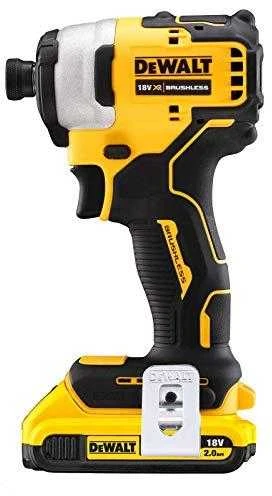 Dewalt smūginis suktuvas DCF809D2T 18V 190Nm 2x2.0Ah