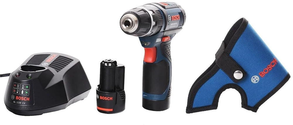 Bosch GSB 12V-15, BG 1x2.0/4.0, 39 ACC, 12V-20