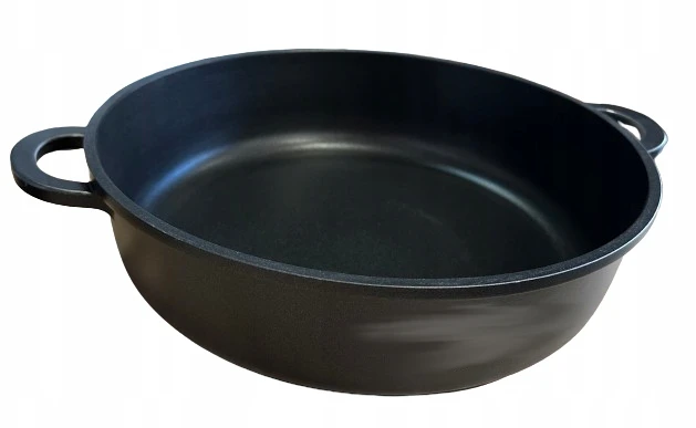 Smukee APVALUS LIETUS PUODAS SU DANGIU 28cm SU SMUKIE SKANIU