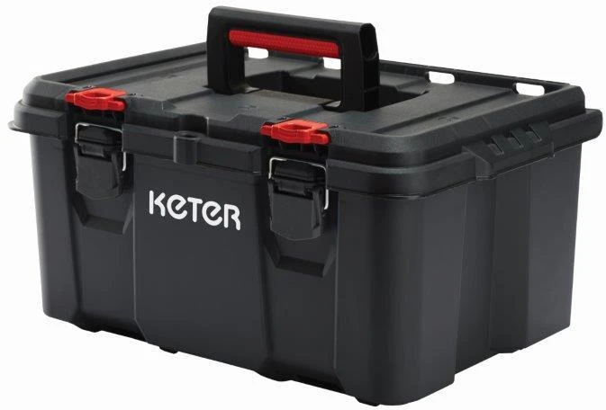 Įrankių Dėžė - Keter 2 Stalčiai, Juoda