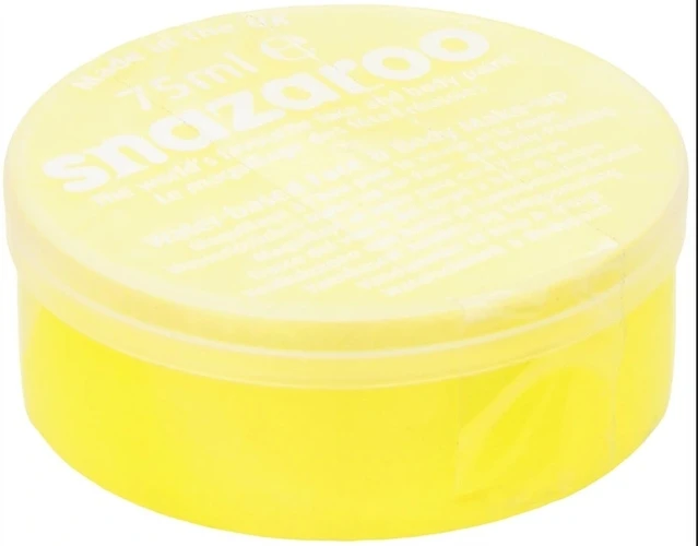Snazaroo dažai veidui ir kūnui, 75ml, geltoni