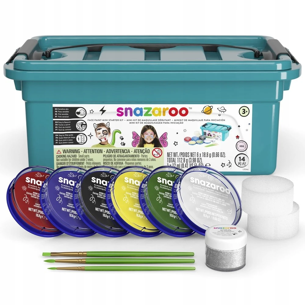 Snazaroo MINI PRADINIS RINKINYS 1172018