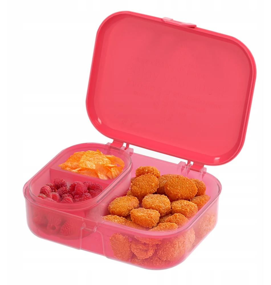 Śniadaniówka LunchBox su Przegródkami Back To School 1220ml MAKAMAKA