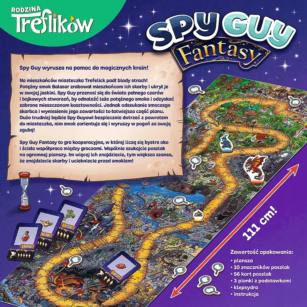 Trefl Stalo žaidimas Spy Guy Fantasy