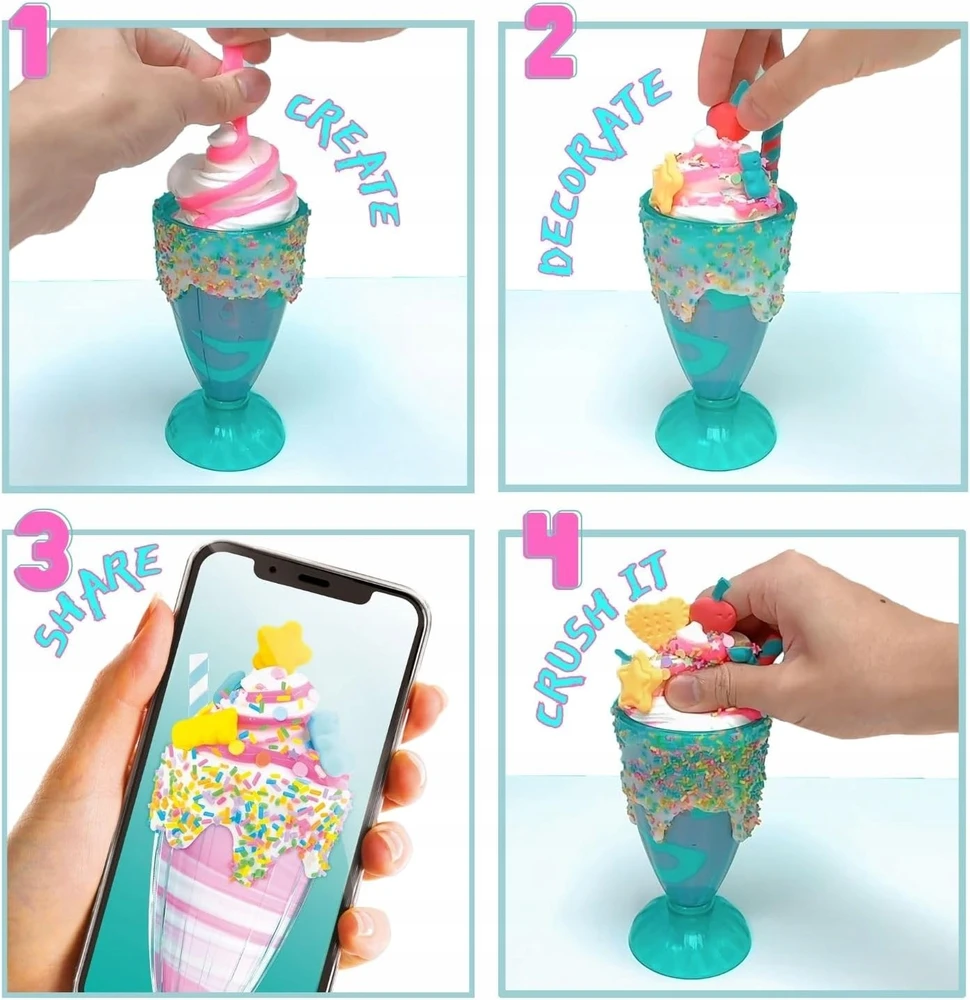 SO SLIME SENSATIONS Sugary Crush Deluxe Pack Rinkinys gleivėms gaminti