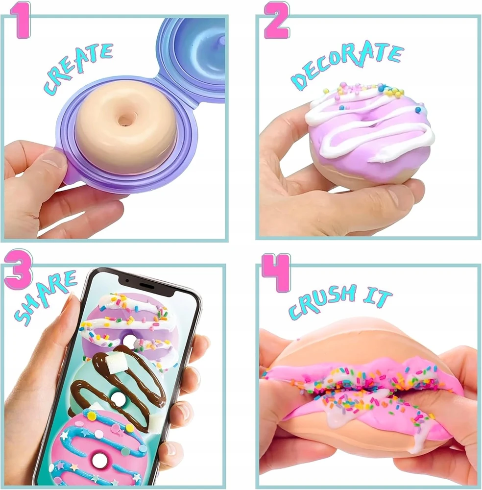 SO SLIME SENSATIONS Sugary Crush Deluxe Pack Rinkinys gleivėms gaminti