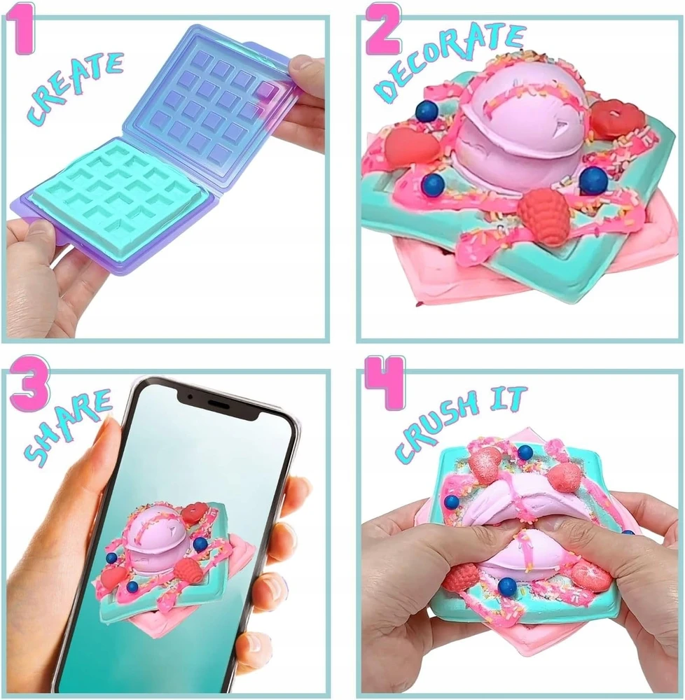 SO SLIME SENSATIONS Sugary Crush Deluxe Pack Rinkinys gleivėms gaminti