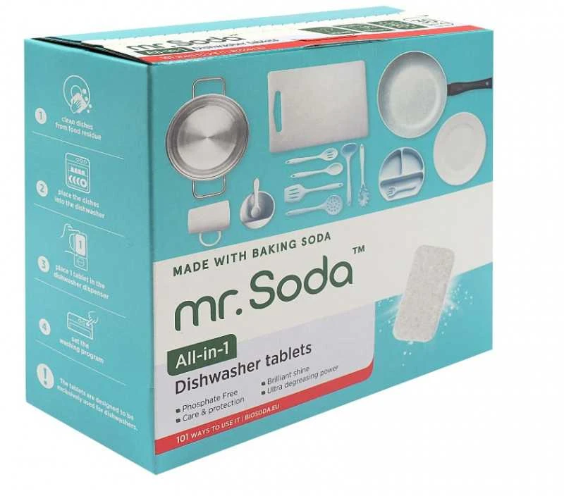 Soda | Indaplovės tabletės, 30 vnt. x 20 g | mr. Soda