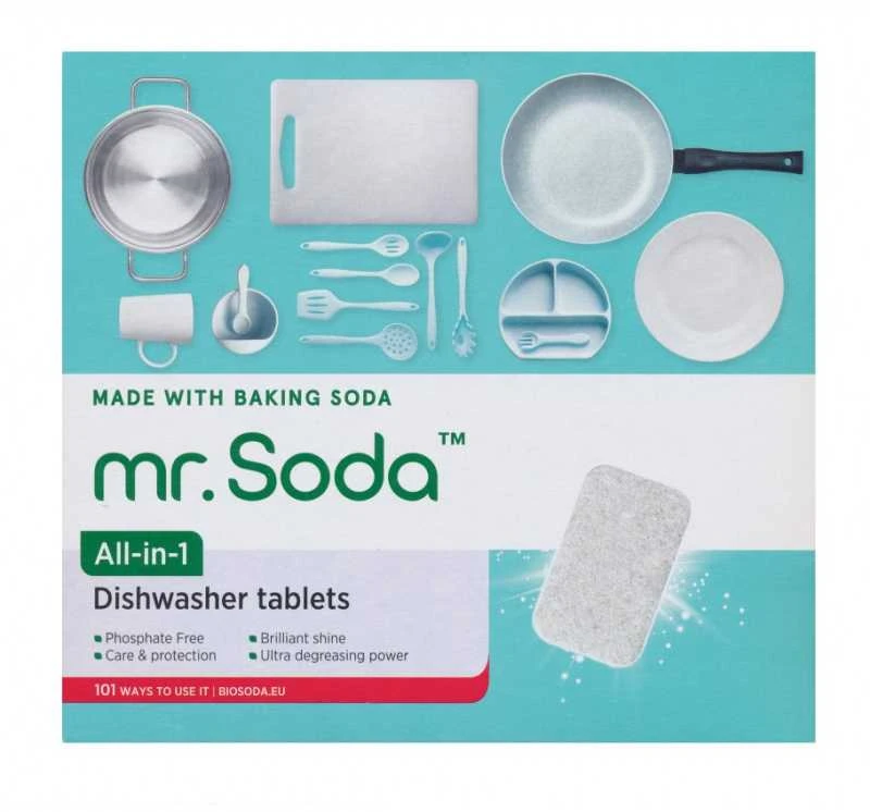 Soda | Indaplovės tabletės, 30 vnt. x 20 g | mr. Soda