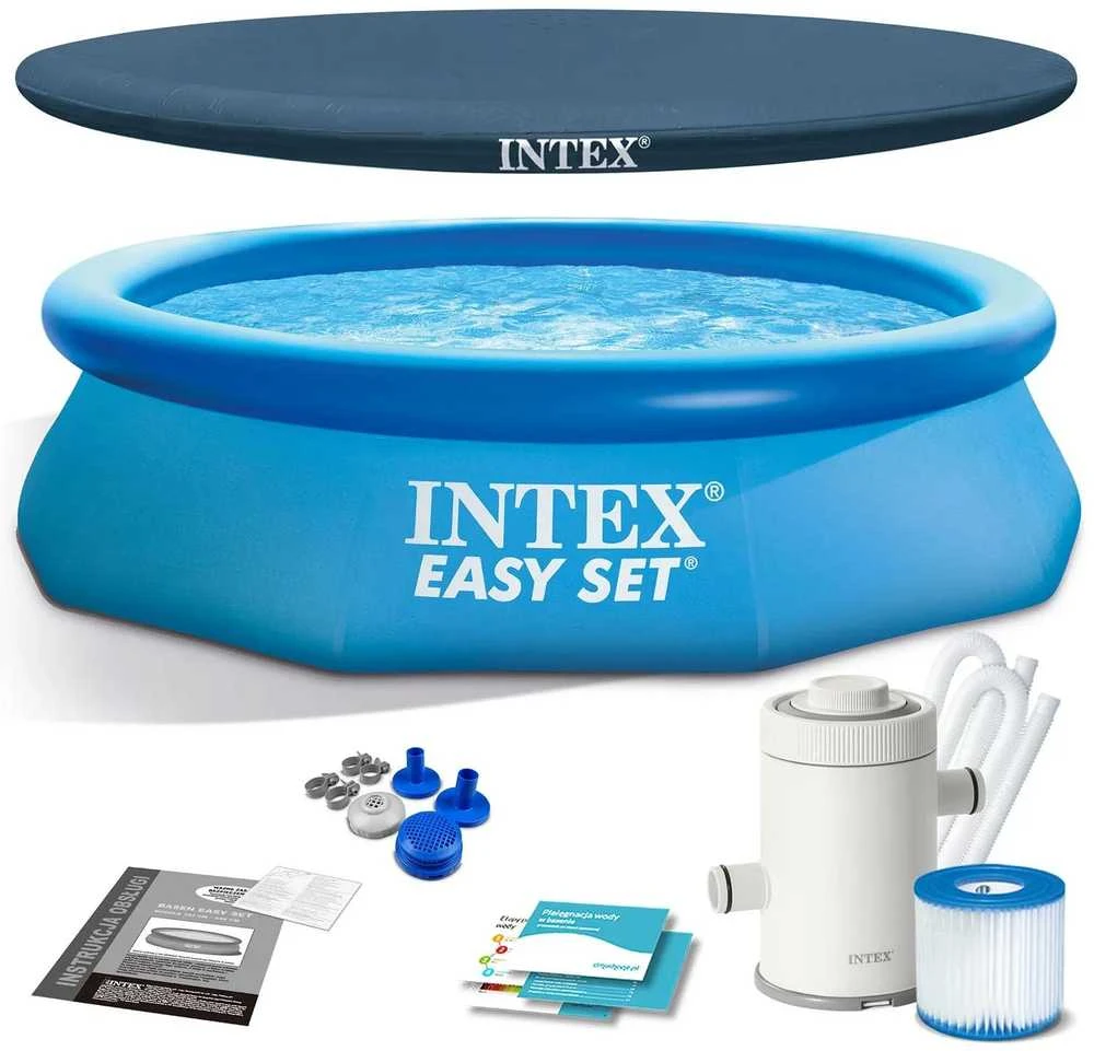 Sodo išplėtimo baseinas 305 x 76 cm 4 viename INTEX 28122