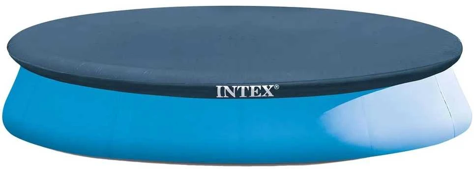 Intex Pripučiamas baseinas, 366 x 76 cm, apvalus šeimos baseinas, su filtravimo pompa, lengvai pastatomas sodo baseinas