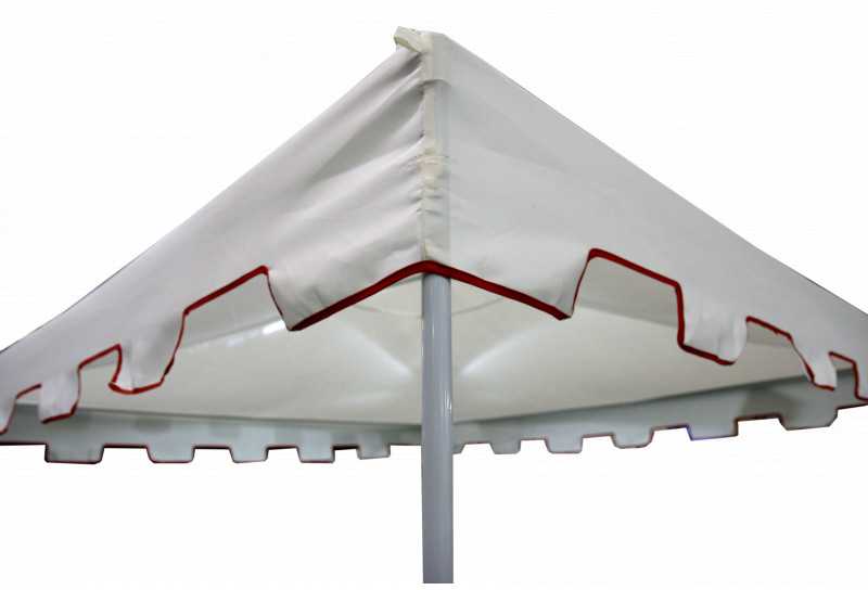 Besk Sodo pavėsinė 3x3x2,5m Balta