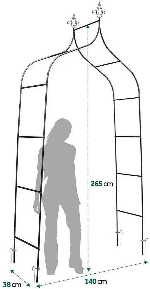 Sodo pavėsinės arka 265 cm Plonos PL-991