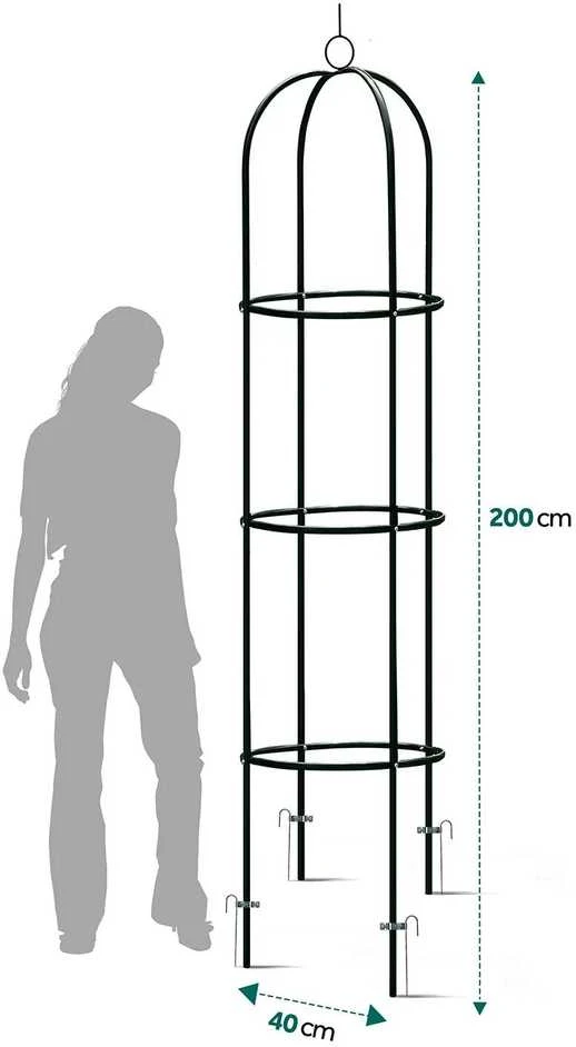 Sodo pavėsinės kolona 200 cm Plonos PL-992