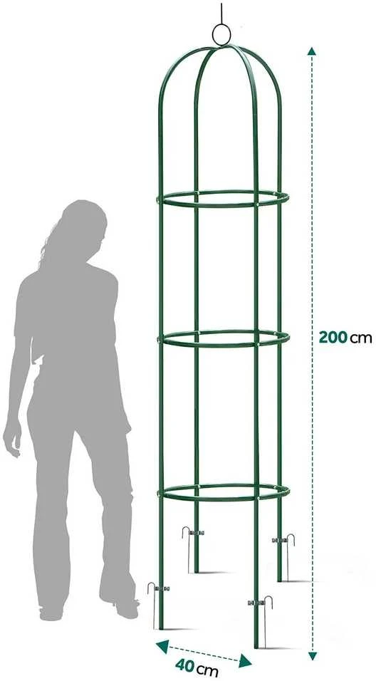 Sodo pavėsinės kolona 200 cm Plonos PL-992