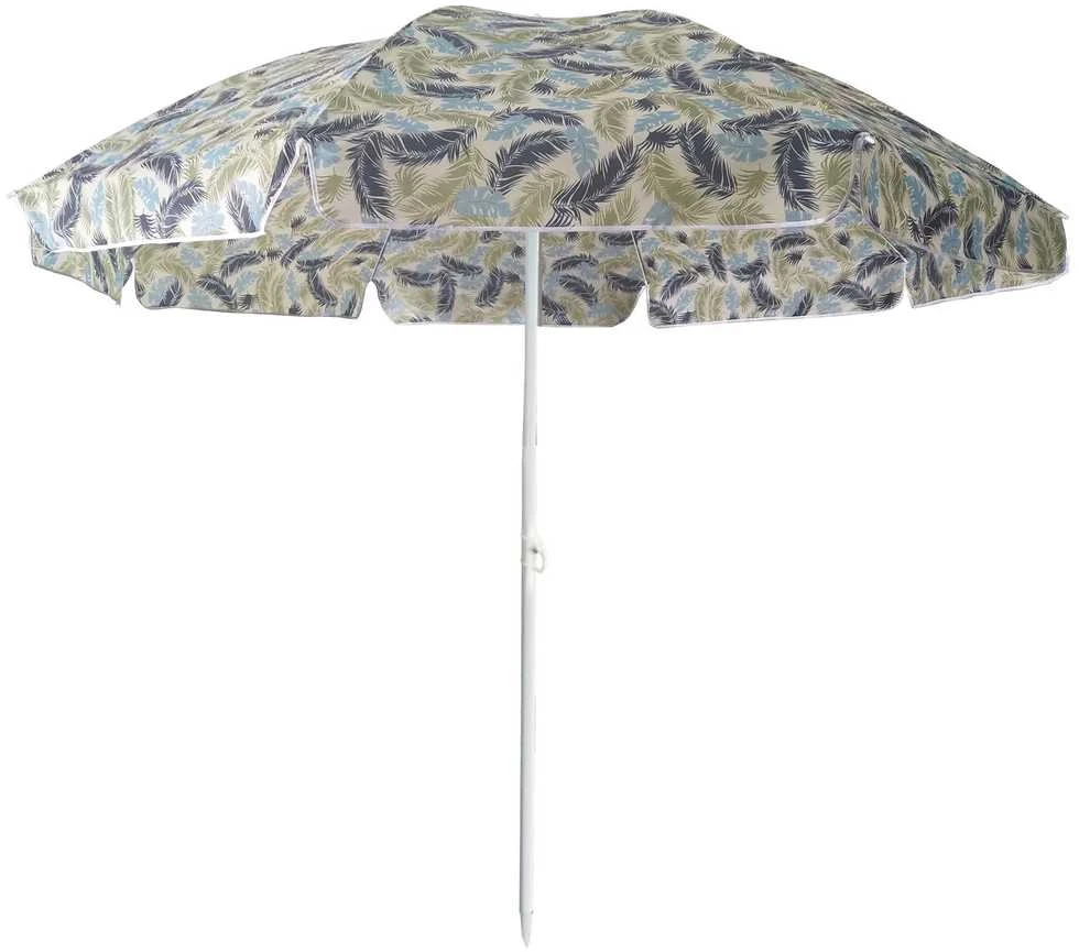 Sodo skėtis PATIO Push Up 2,5 m, mėlynas