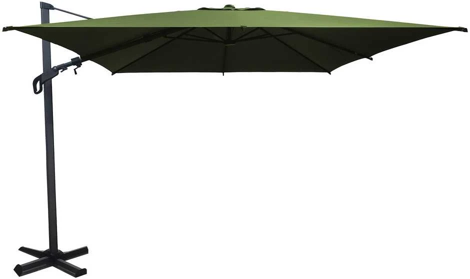 Sodo skėtis PATIO Žalias, 3 x3 m