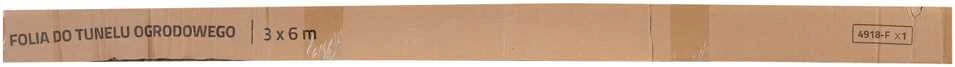 Sodo tunelio folija 3x6m (18m2) Plonos