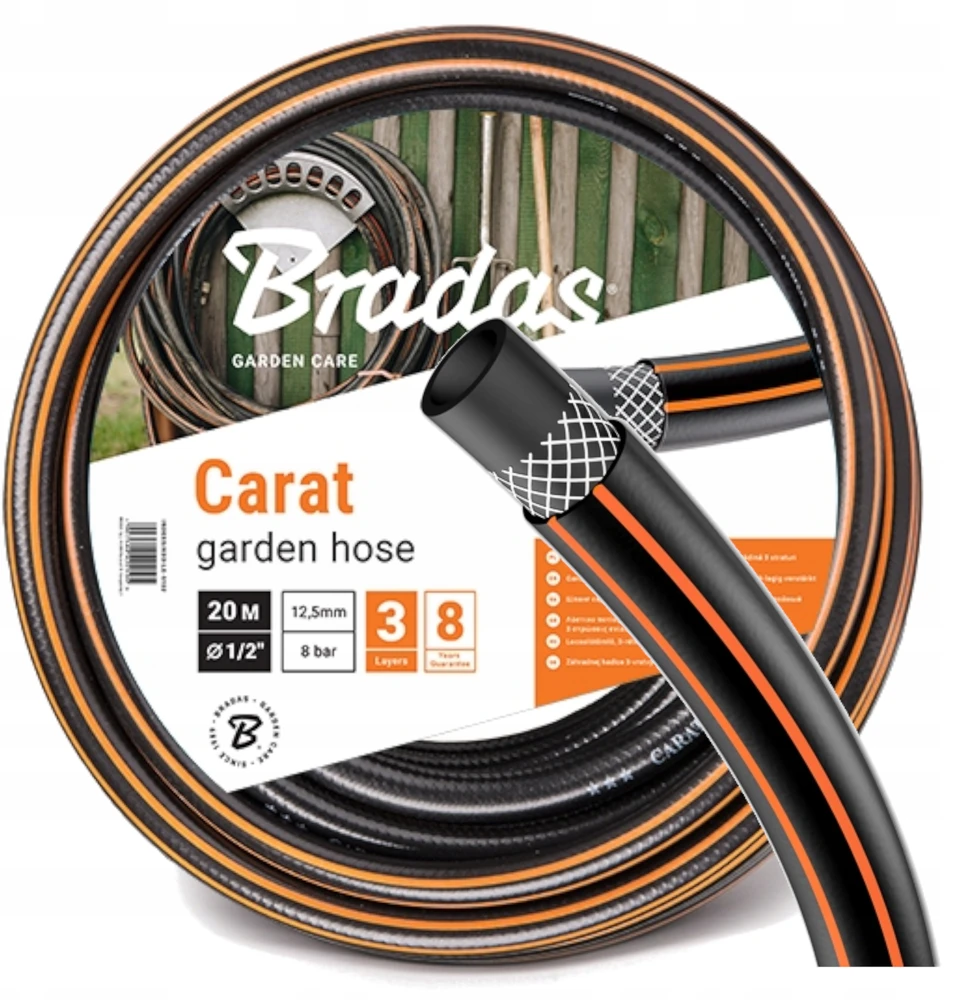 Bradas Laistymo žarna CARAT ½"(13mm), 30 m