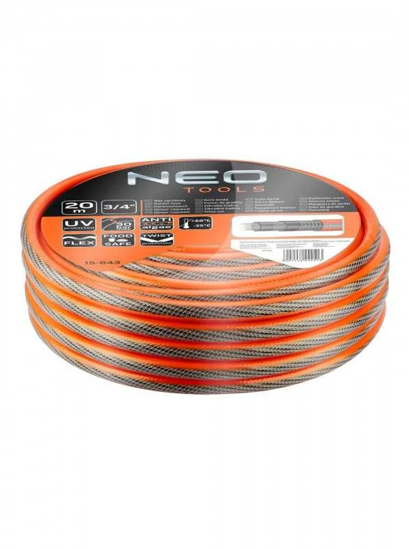 Sodo žarna NEO PROFESSIONAL 3/4" x 20 m (6 sluoksnių)