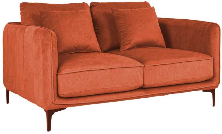 Home4You Sofa BIANKA Dvivietė, Oranžinė