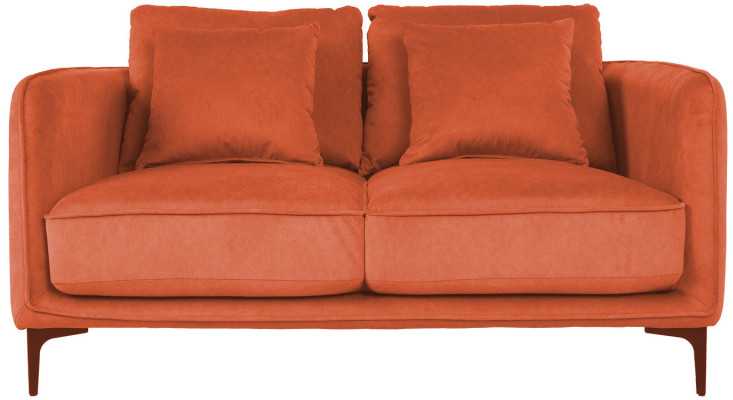 Home4You Sofa BIANKA Dvivietė, Oranžinė