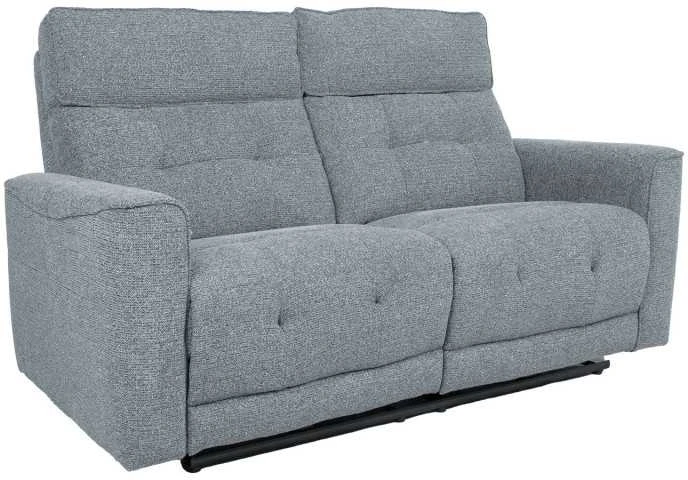 Home4You Sofa BOSCO Dvietė Elektrinis Reglaineris, Melsvai Pilka