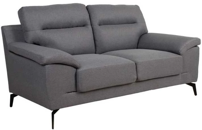 Home4You Sofa ENZO 2-vietė, tamsiai pilka