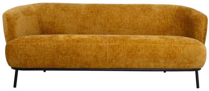 Home4You Sofa GEMALA, geltona