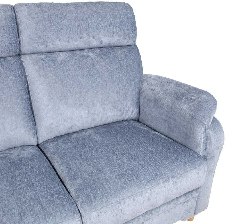 Home4You Sofa INGRID 2-vietė, pilkšvai mėlyna