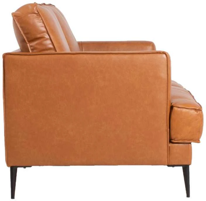 Home4You Sofa LEO 2-vietų, šviesiai rudos spalvos