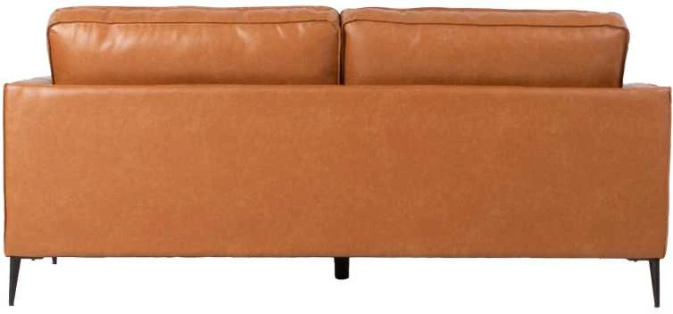 Home4You Sofa LEO 3-vietų, šviesiai rudos spalvos