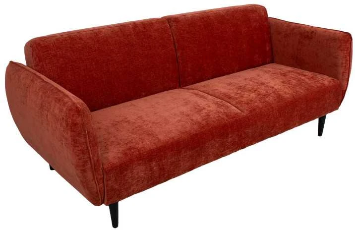 Home4You Sofa-lova HERMES 3-vietė, oranžinė