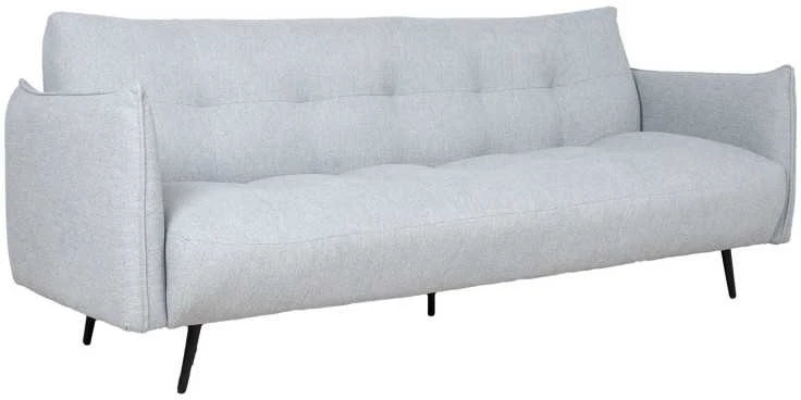 Home4You Sofa-lova LANDER Šviesiai Pilka, Trivietė, 202 cm