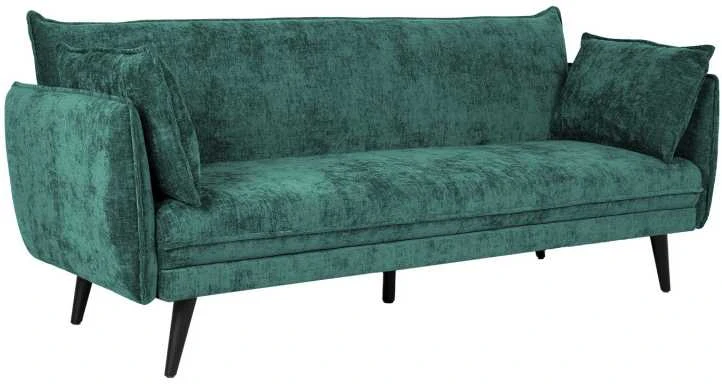 Home4You Sofa lova NOELLA Žalia, Trivietė, 212x82 cm