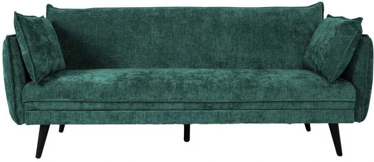 Home4You Sofa lova NOELLA Žalia, Trivietė, 212x82 cm