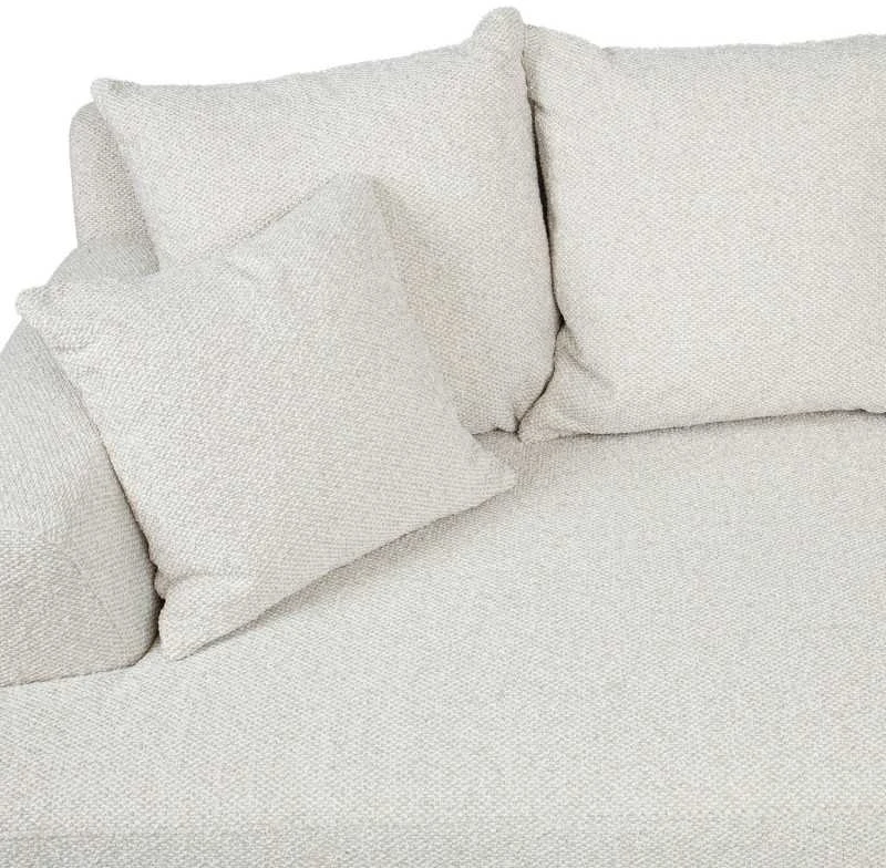 Home4You Sofa MAGNOLIA 3-vietė, šviesiai smėlio