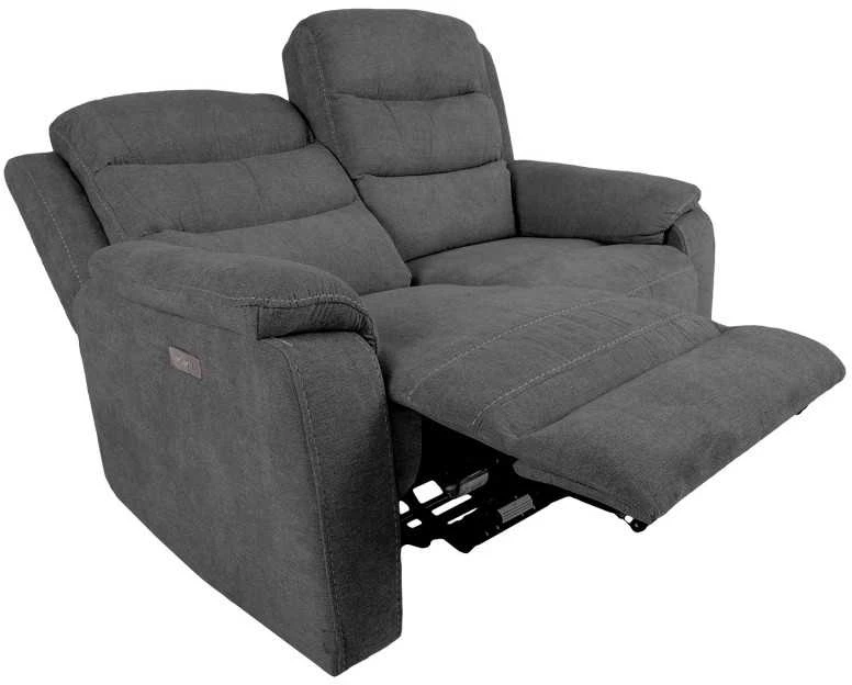 Home4You Sofa mimi 2 - vietų reglaineris, pilkos spalvos