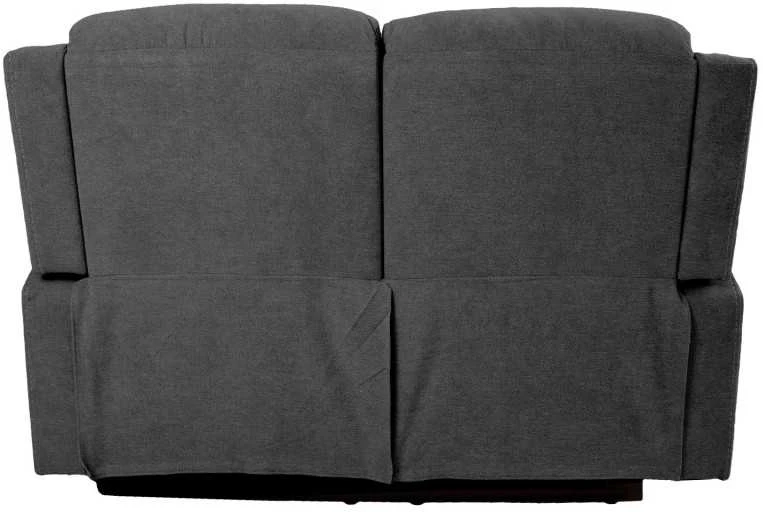 Home4You Sofa mimi 2 - vietų reglaineris, pilkos spalvos