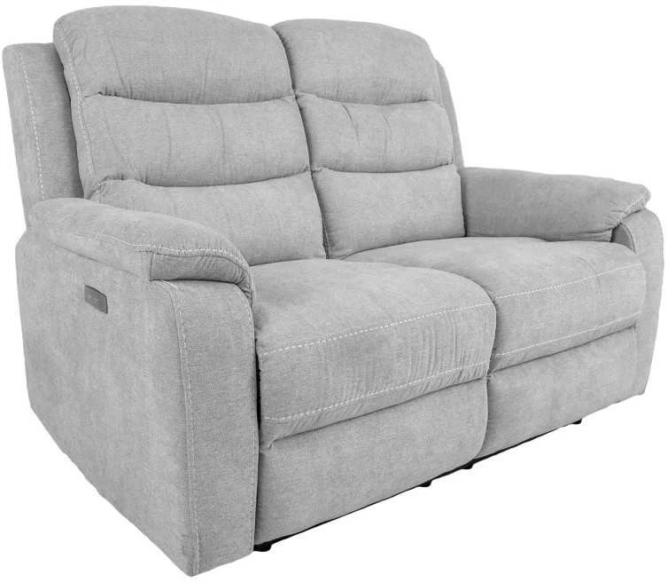 Home4You Sofa MIMI 2 - vietų, šviesiai pilkos spalvos