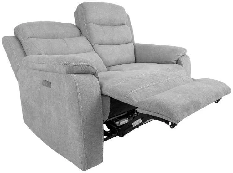 Home4You Sofa MIMI 2 - vietų, šviesiai pilkos spalvos