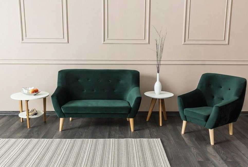 Fotelis Signal Meble Sofa NORDIC 3 VELVET, tamsiai mėlyna
