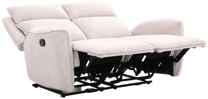 Home4You Sofa-reglaineris MAREN 2-vietė Smėlio spalvos