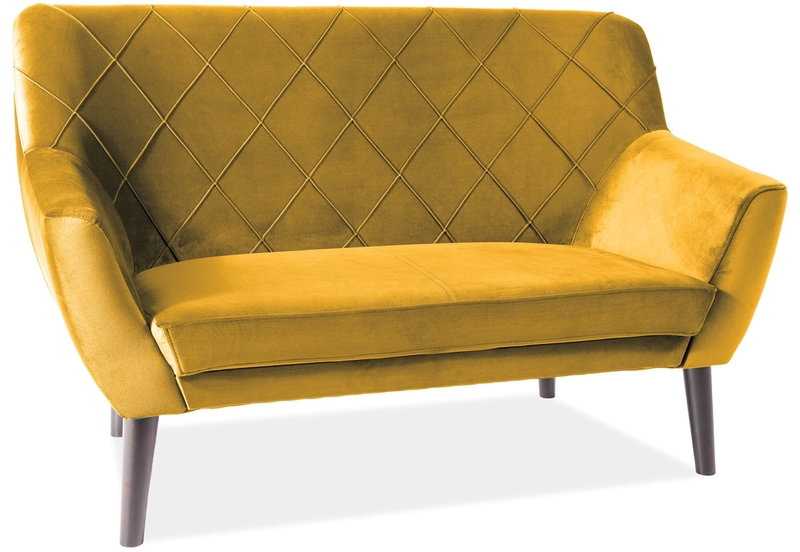 Fotelis Signal Meble Sofa Signal Nordic 3 VELVET, pilka